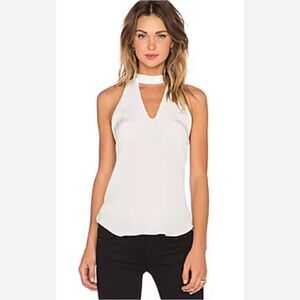 Amanda Uprichard Cassia Tank Ivory Size P